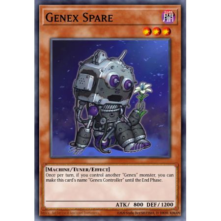 Genex Spare (Duel Terminal Normal Parallel Rare)