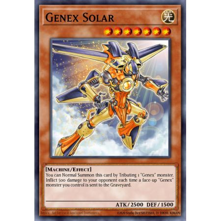 Genex Solar (Duel Terminal Super Parallel Rare)