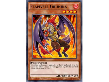 Flamvell Grunika (Duel Terminal Normal Parallel Rare)