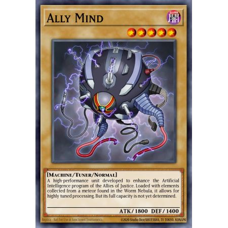 Ally Mind (Duel Terminal Normal Parallel Rare)
