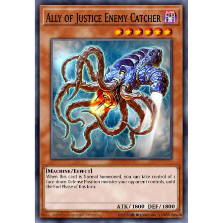 Ally of Justice Enemy Catcher (Duel Terminal Rare Parallel Rare)