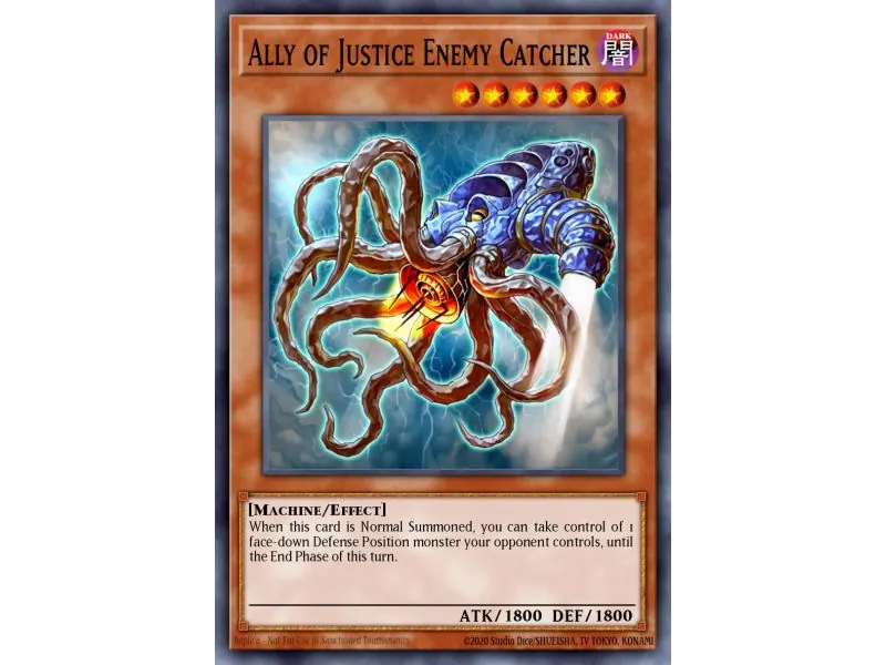 Ally of Justice Enemy Catcher (Duel Terminal Rare Parallel Rare)