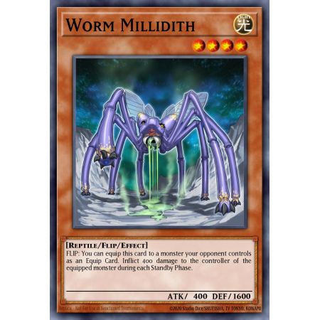 Worm Millidith (Duel Terminal Normal Parallel Rare)