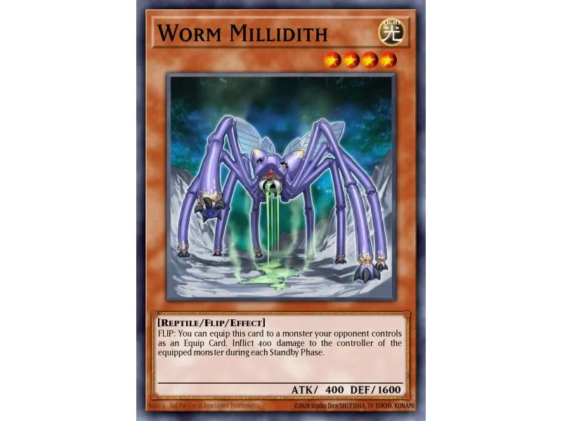 Worm Millidith (Duel Terminal Normal Parallel Rare)