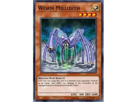 Worm Millidith (Duel Terminal Normal Parallel Rare)