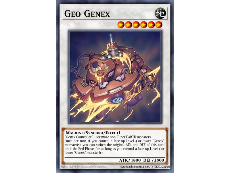 Geo Genex (Duel Terminal Super Parallel Rare)