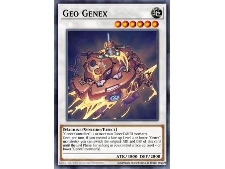 Geo Genex (Duel Terminal Super Parallel Rare)