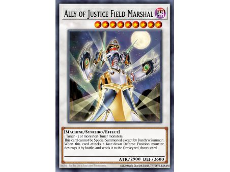 Ally of Justice Field Marshal (Duel Terminal Ultra Parallel Rare)
