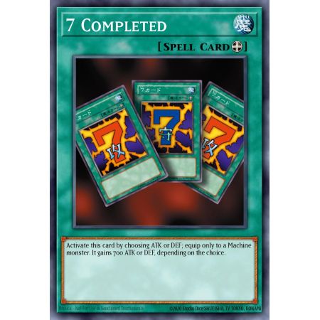 7 Completed (Duel Terminal Normal Parallel Rare)