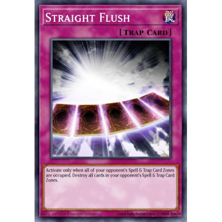 Straight Flush (Duel Terminal Normal Parallel Rare)