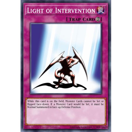 Light of Intervention (Duel Terminal Normal Parallel Rare)