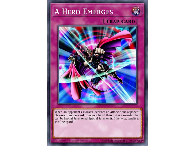 A Hero Emerges (Duel Terminal Normal Parallel Rare)