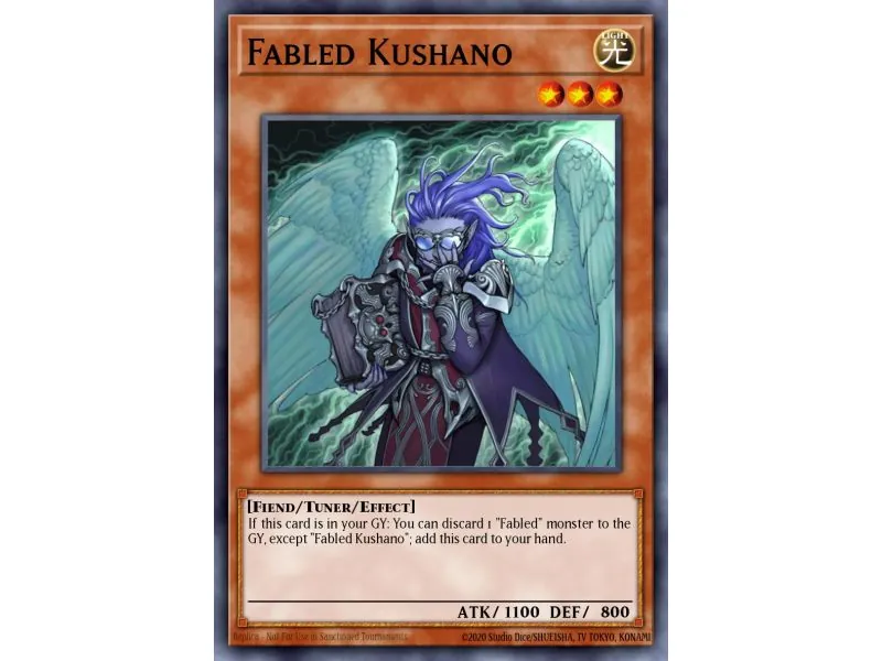 Fabled Kushano (Duel Terminal Normal Parallel Rare)