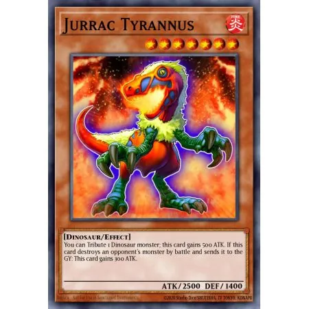 Jurrac Tyrannus (Duel Terminal Super Parallel Rare)
