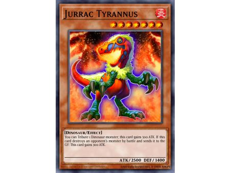 Jurrac Tyrannus (Duel Terminal Super Parallel Rare)