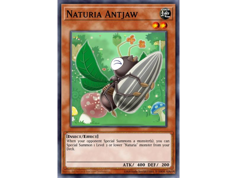 Naturia Antjaw (Duel Terminal Normal Parallel Rare)