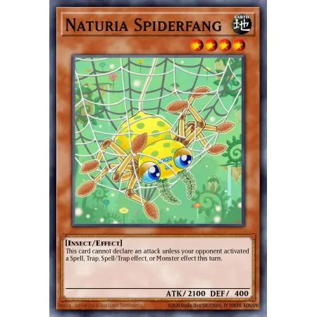 Naturia Spiderfang (Duel Terminal Normal Parallel Rare)