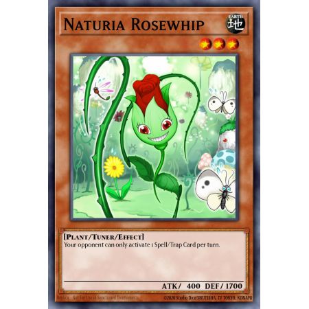 Naturia Rosewhip (Duel Terminal Rare Parallel Rare)