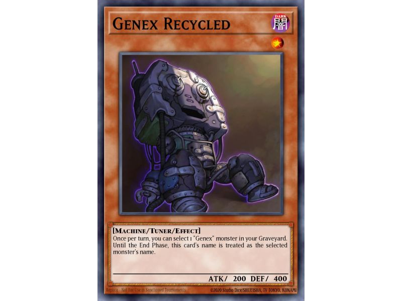 Genex Recycled (Duel Terminal Normal Parallel Rare)