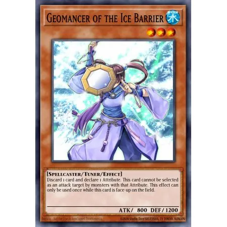 Geomancer of the Ice Barrier (Duel Terminal Normal Parallel Rare)