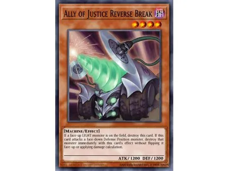 Ally of Justice Reverse Break (Duel Terminal Rare Parallel Rare)