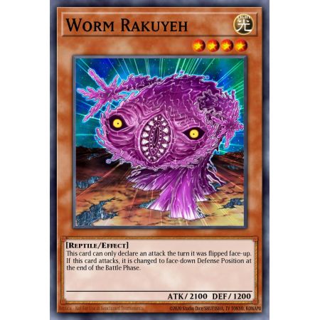 Worm Rakuyeh (Duel Terminal Normal Parallel Rare)