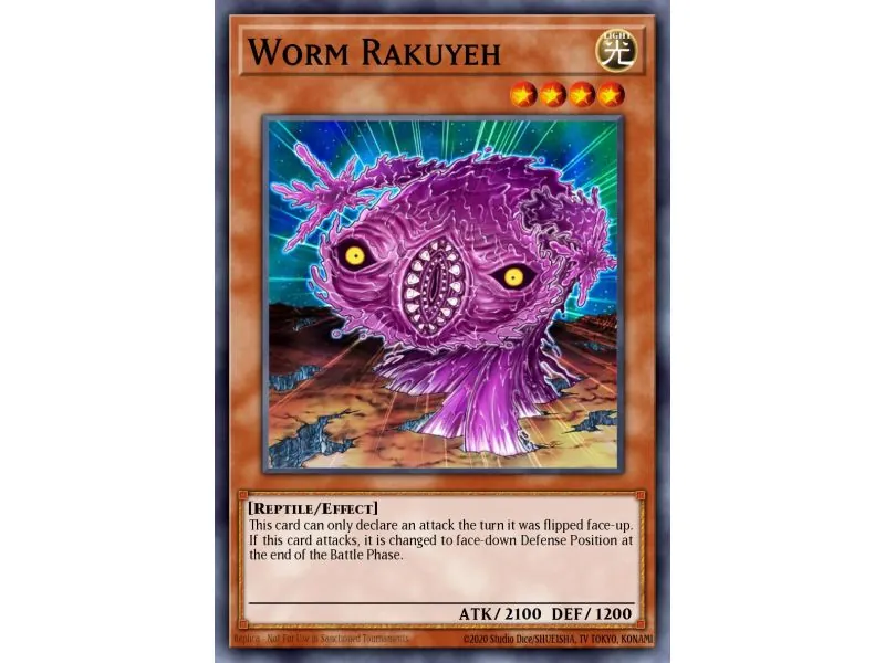 Worm Rakuyeh (Duel Terminal Normal Parallel Rare)