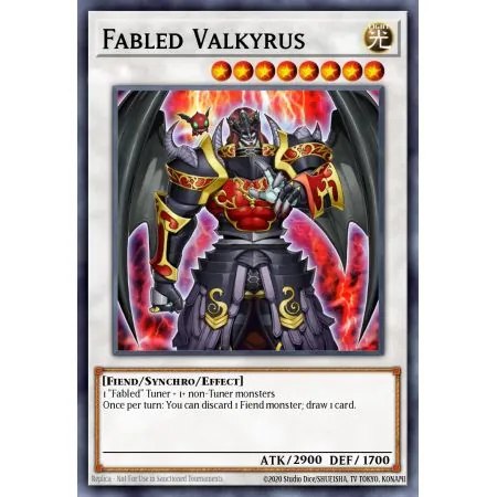 Fabled Valkyrus (Duel Terminal Ultra Parallel Rare)