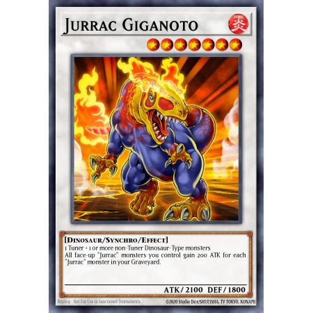 Jurrac Giganoto (Duel Terminal Ultra Parallel Rare)