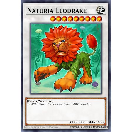 Naturia Leodrake (Duel Terminal Super Parallel Rare)