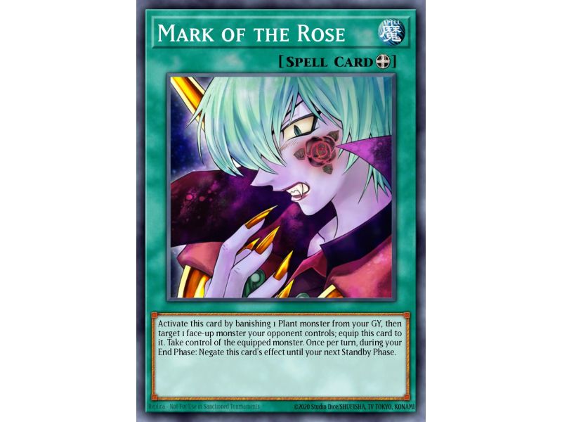 Mark of the Rose (Duel Terminal Rare Parallel Rare)