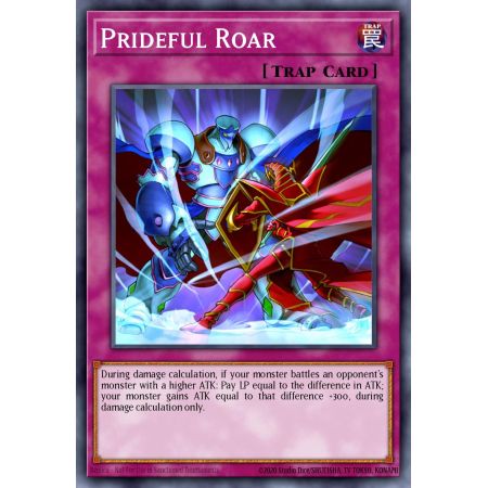 Prideful Roar (Duel Terminal Normal Parallel Rare)