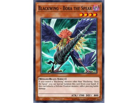 Blackwing - Bora the Spear (Duel Terminal Normal Parallel Rare)