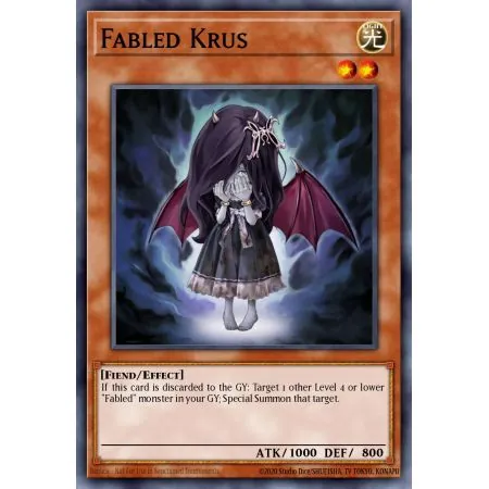 Fabled Krus (Duel Terminal Rare Parallel Rare)