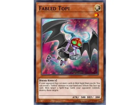 Fabled Topi (Duel Terminal Normal Parallel Rare)