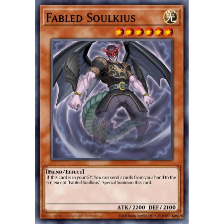 Fabled Soulkius (Duel Terminal Super Parallel Rare)