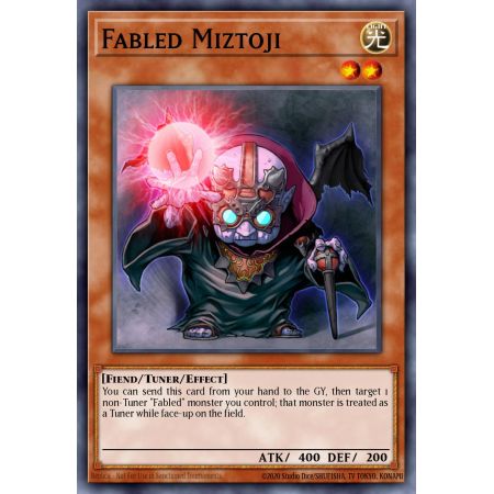 Fabled Miztoji (Duel Terminal Normal Parallel Rare)