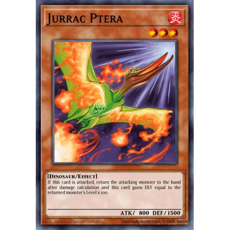 Jurrac Ptera (Duel Terminal Normal Parallel Rare)