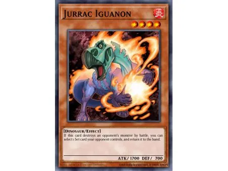 Jurrac Iguanon (Duel Terminal Rare Parallel Rare)