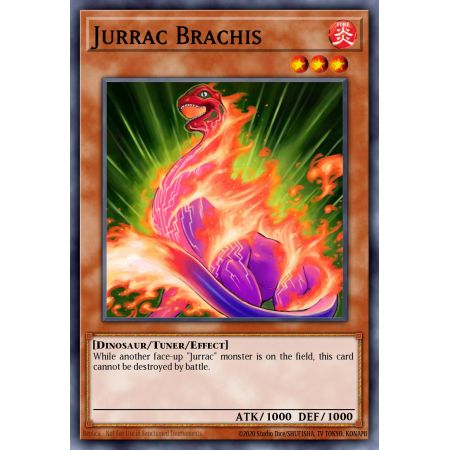 Jurrac Brachis (Duel Terminal Normal Parallel Rare)