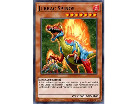 Jurrac Spinos (Duel Terminal Rare Parallel Rare)