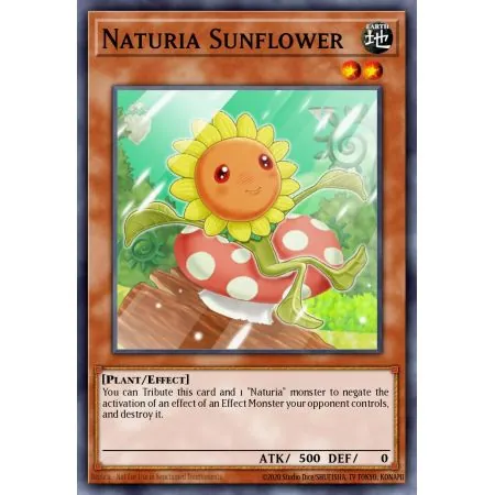Naturia Sunflower (Duel Terminal Normal Parallel Rare)