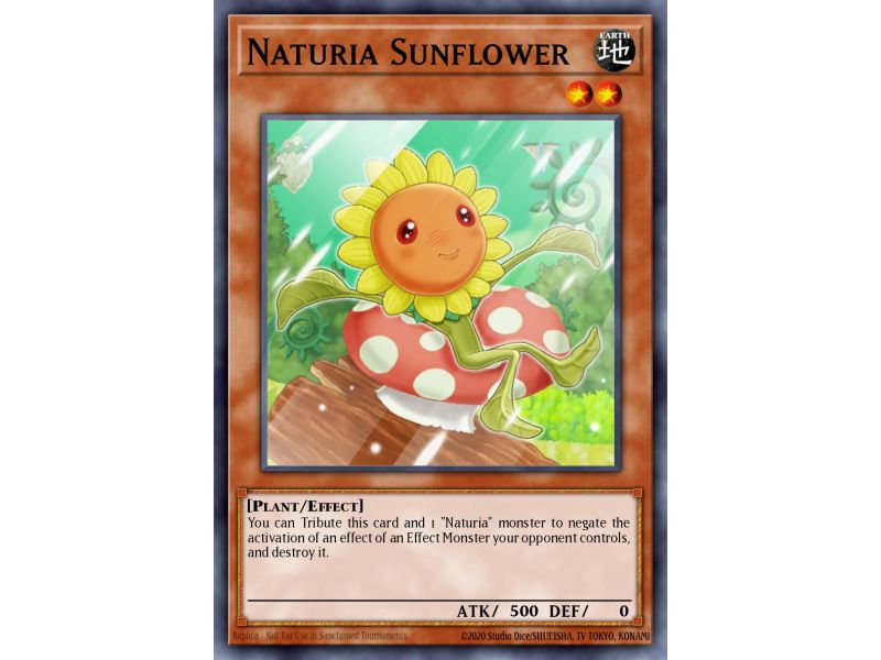 Naturia Sunflower (Duel Terminal Normal Parallel Rare)