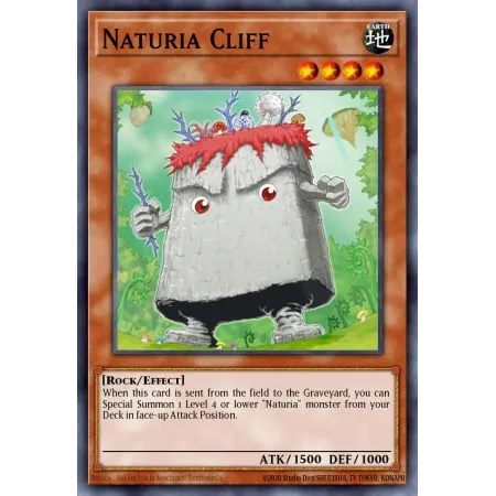Naturia Cliff (Duel Terminal Super Parallel Rare)
