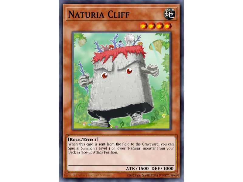 Naturia Cliff (Duel Terminal Super Parallel Rare)