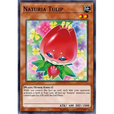 Naturia Tulip (Duel Terminal Normal Parallel Rare)