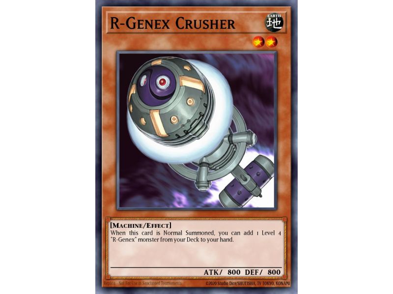 R-Genex Crusher (Duel Terminal Normal Parallel Rare)