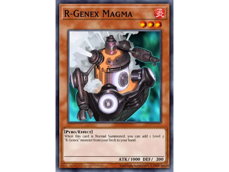 R-Genex Magma (Duel Terminal Normal Parallel Rare)
