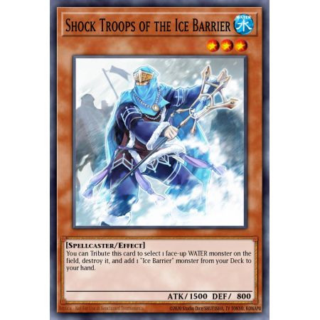 Shock Troops of the Ice Barrier (Duel Terminal Normal Parallel Rare)