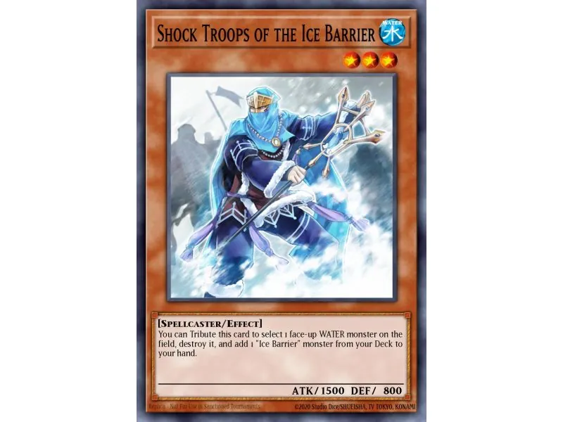 Shock Troops of the Ice Barrier (Duel Terminal Normal Parallel Rare)